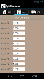 Cpk Calculator;Cpk Calculation poster 4