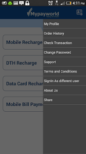 Mobile Recharge,DTH,Bill Pay Screenshots 2