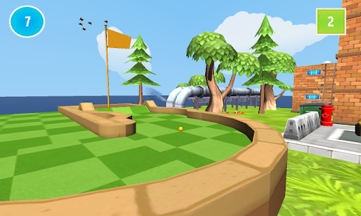 cartoon mini golf games 2 3D Screenshots 12
