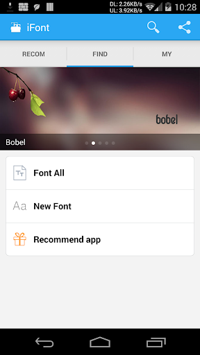 iFont(Expert of Fonts)  screenshots 2