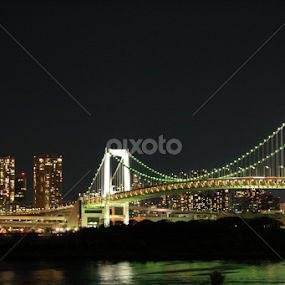 Odaiba Rainbow Bridge, Tokyo by Bharath Kumar - Buildings & Architecture Bridges & Suspended Structures