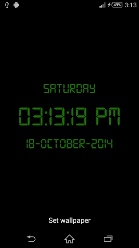 免費下載個人化APP|Digital Clock Live Wallpaper app開箱文|APP開箱王