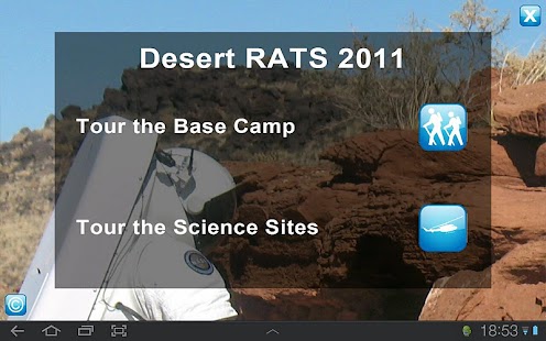 NASA Desert RATS Virtual Site