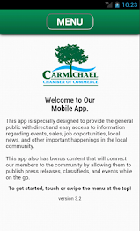 Carmichael Chamber of Commerce poster 2