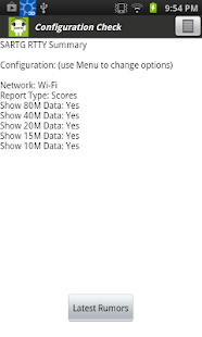 SARTG RTTY Summary screenshot