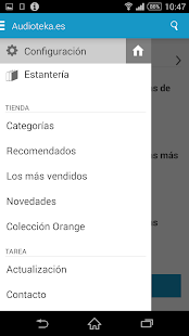 Audioteka audiolibros español Screen 2