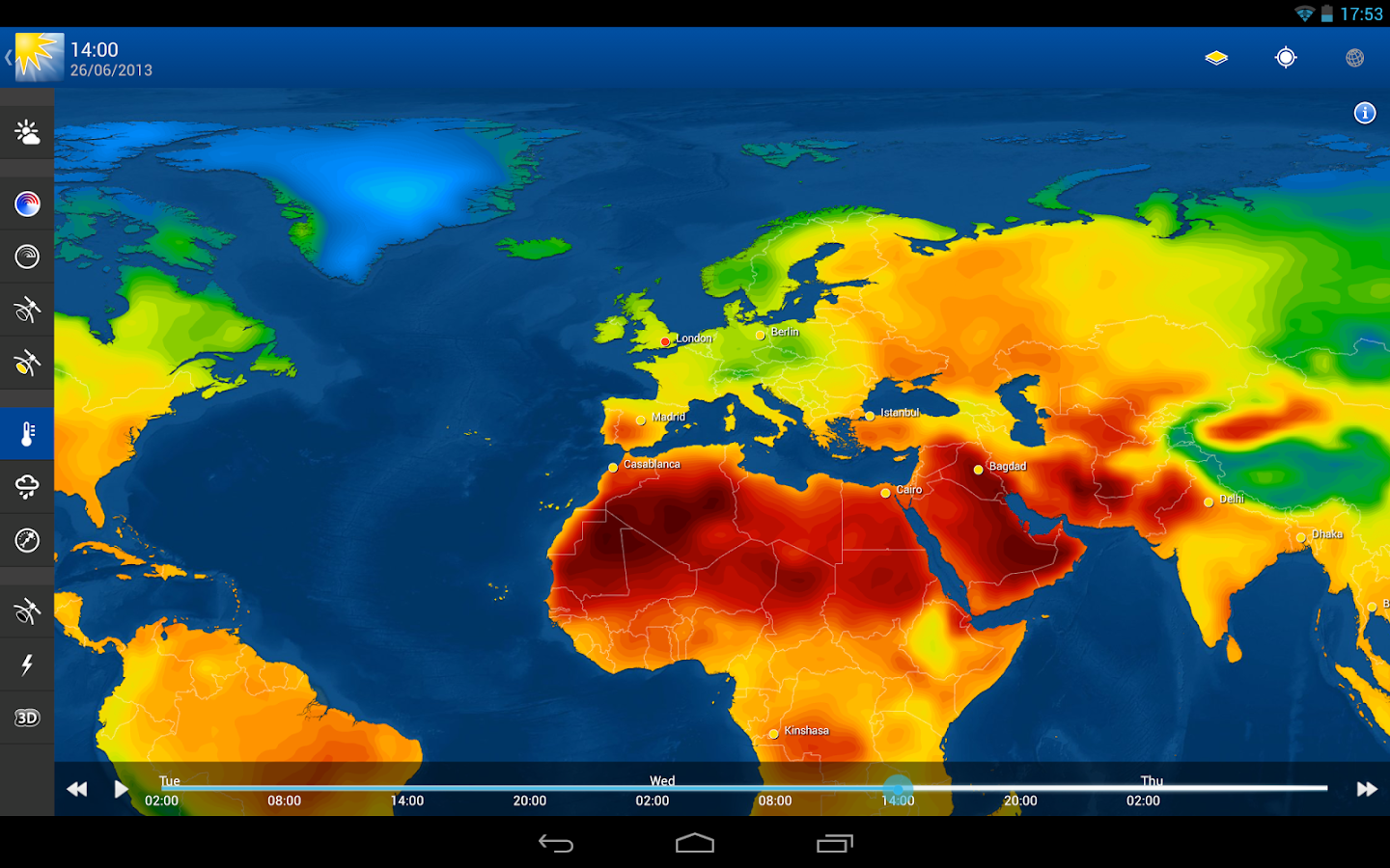 WeatherPro - screenshot