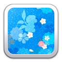 Blue Pattern Live Wallpaper mobile app icon