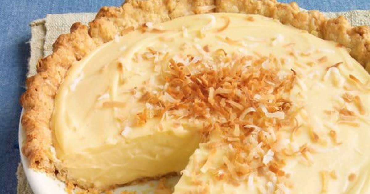 10 Best Coconut Custard Pie Recipes With Coconut Milk