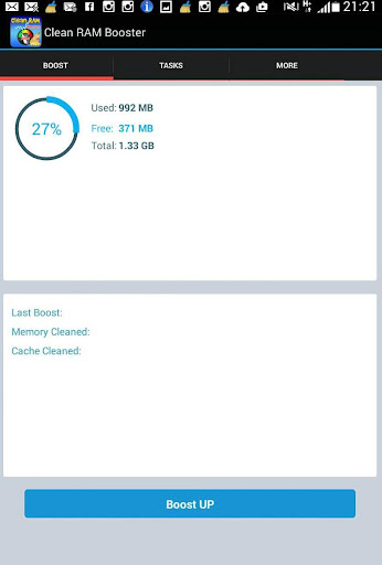Clean RAM Booster