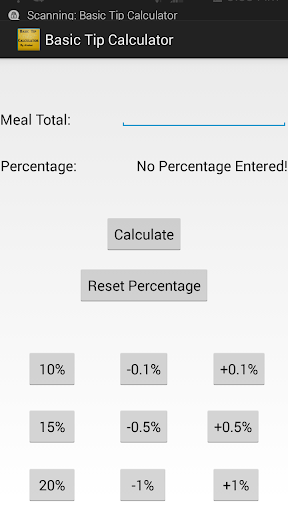 Basic Tip Calculator