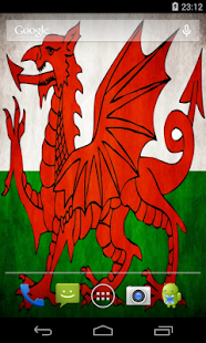 Flag of Wales Live Wallpaper - náhled