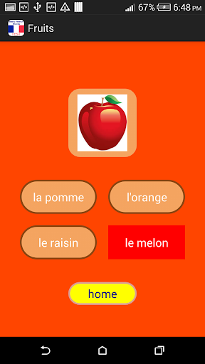 【免費教育App】Basic French Words Quiz-APP點子