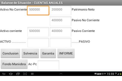 Análisis de Balances