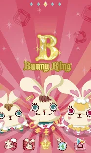 Bunny King GO桌面應用主題