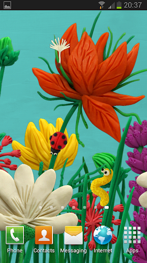 KM Flowers Live wallpaper Free