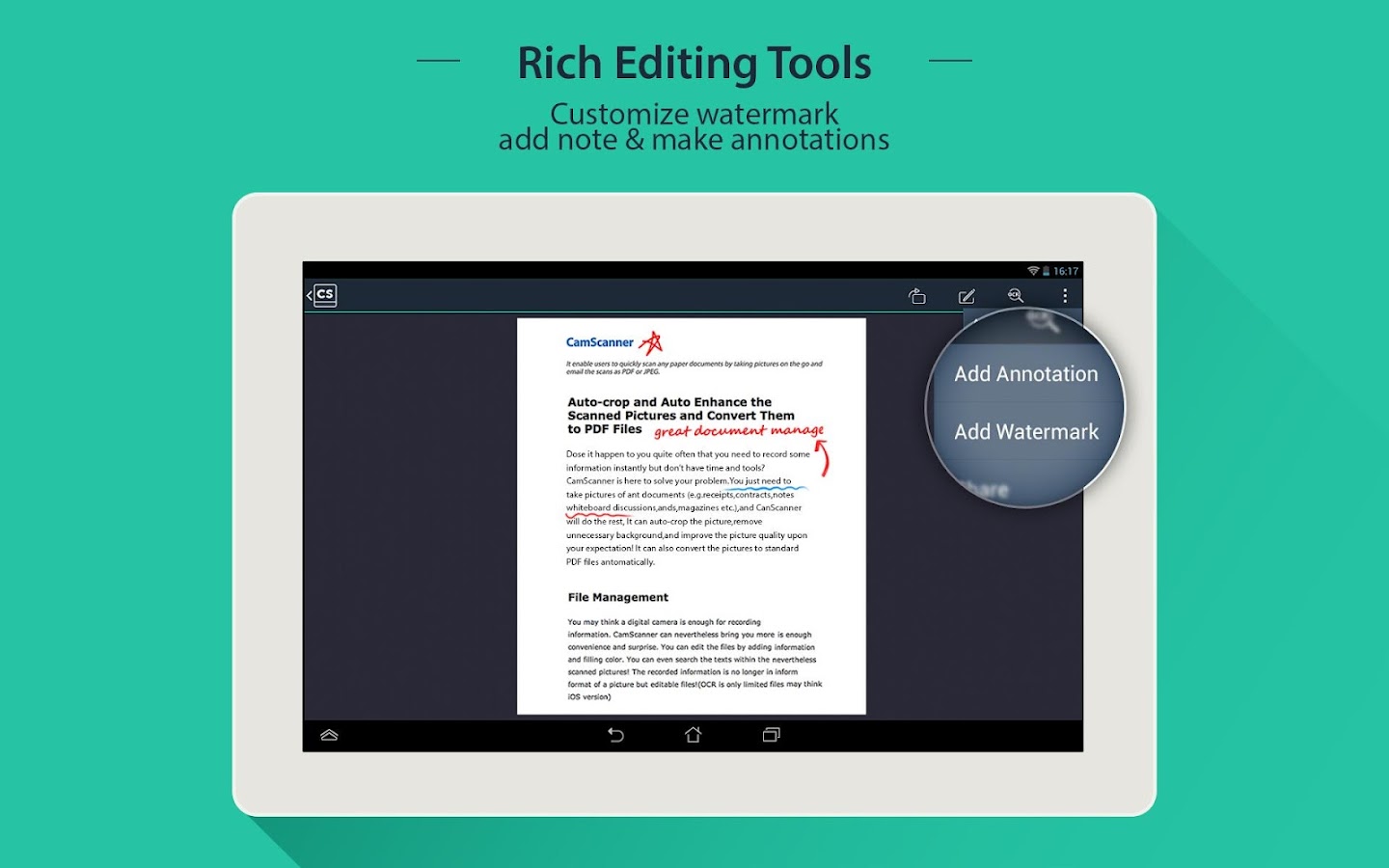 CamScanner -Phone PDF Creator - screenshot