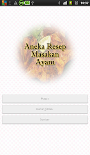 Resep Masakan Ayam Pilihan Screenshots 0