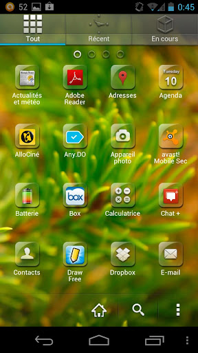 Prime Theme Go Launcher v1.0
