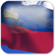 3D Liechtenstein Flag
