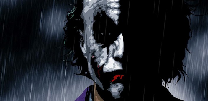 Joker Livewallpaper - живые обои с Джокером из фильмов про Бэтмэна