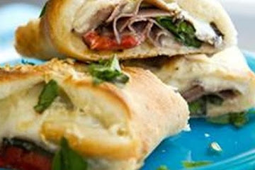 Hot Cheesy Roast Beef Sandwich