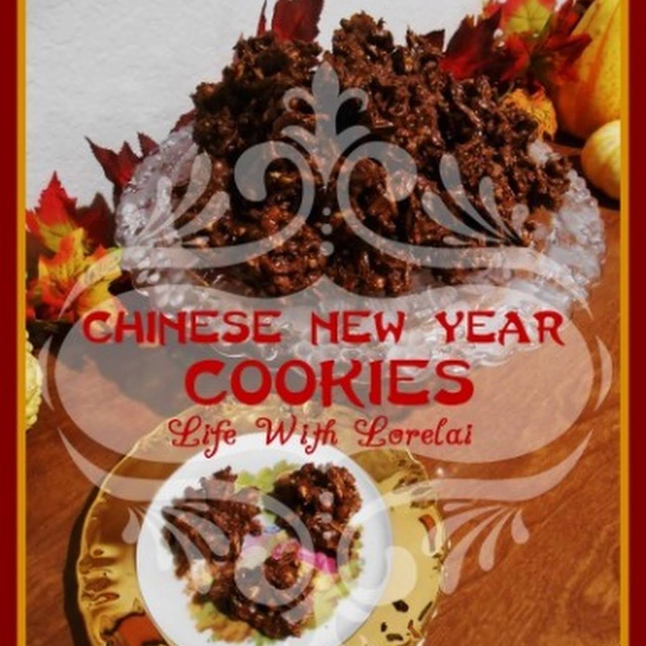 Chinese  additional Year Cookies or Haystacks