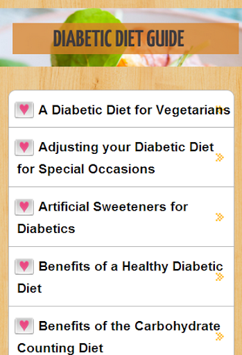 【免費健康App】Diabetic Diet Guide - Ultimate-APP點子