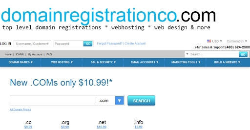 Domain Name Registration and Web Hosting | Domain.com