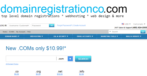 Domain Name Registrations