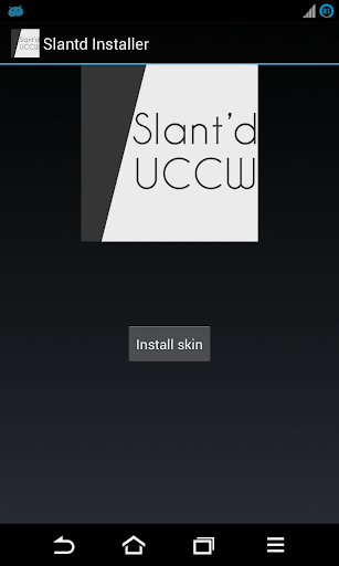 【免費個人化App】Slant'd UCCW Skin-APP點子