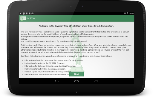 免費下載書籍APP|Green Card Lottery Guide 2016 app開箱文|APP開箱王