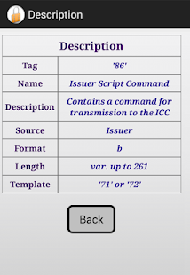 Download Smart Cards EMV Tags List APK for Android