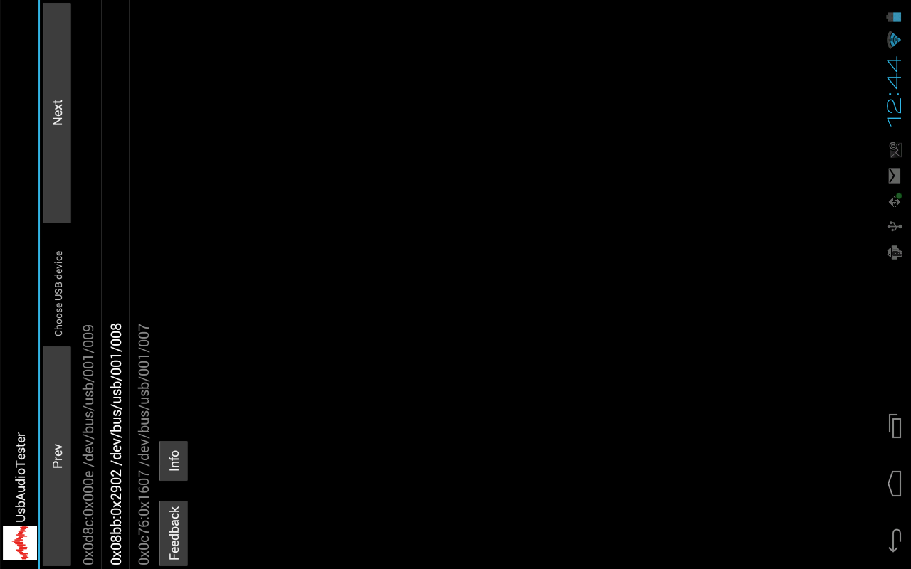 USB Audio Field Recorder Screen 3