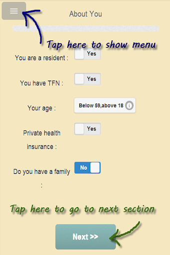 Australian Tax Calculator 2014