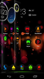 Next Launcher Theme GlowMix - screenshot thumbnail