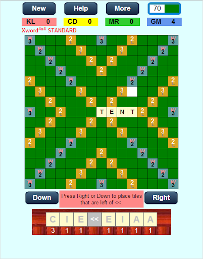 【免費拼字App】Xword4x4 Trial-APP點子