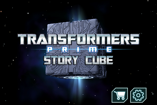 Transformers Prime Story Cube