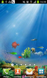 3D Ocean fish live wallpaper Screenshots 2