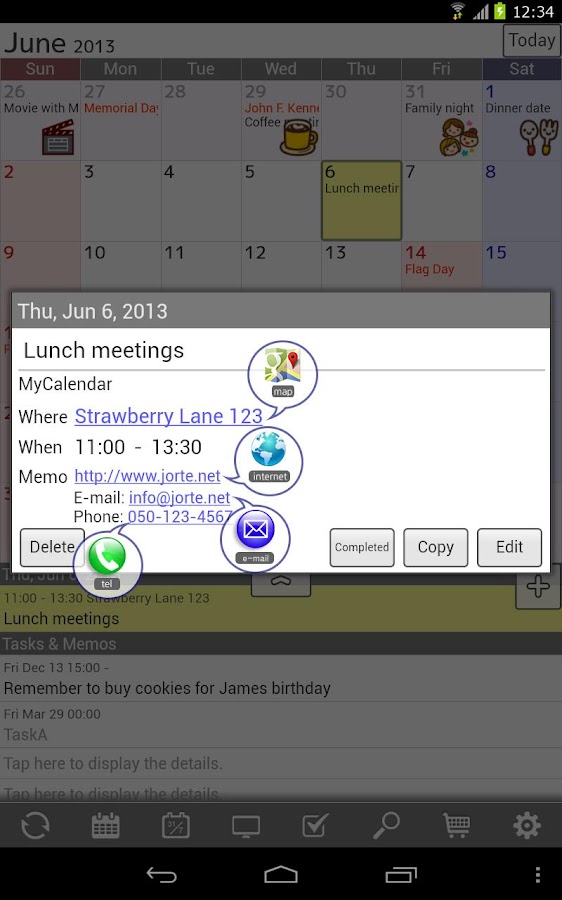 Jorte Calendar & Organizer Εφαρμογές Android στο Google Play