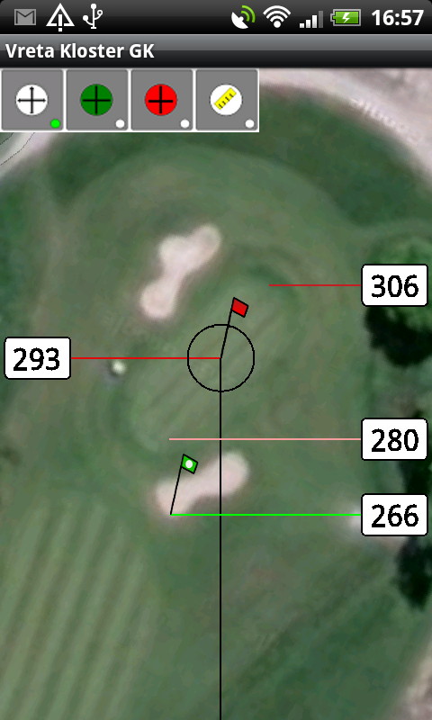 Android application JLGolf screenshort