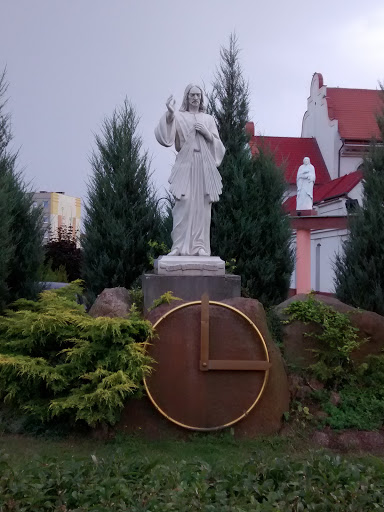 Jesus Time Statue
