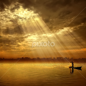 Menuai Cahaya by Ipoenk Graphic - Digital Art Things