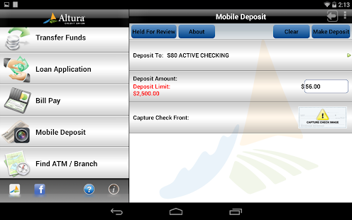 Altura Credit Union Tablet Screenshots 9