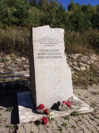 Памятник Оплеснину