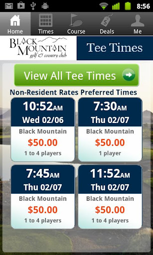免費下載運動APP|Black Mountain Golf Tee Times app開箱文|APP開箱王