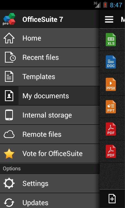 OfficeSuite Pro 7 (PDF & HD) - screenshot