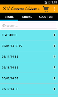 KC Coupon Clippers App Screenshots 0