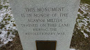 Agawam Militia Monument