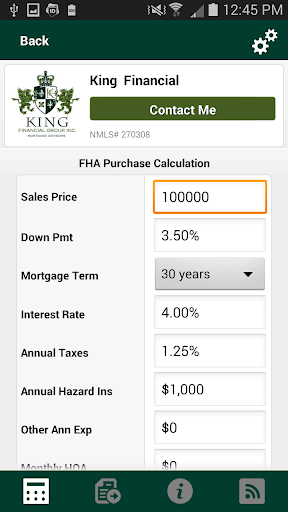 【免費商業App】King Financial MTG Calculator-APP點子